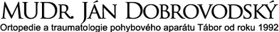 Ortopedie Dobrovodský